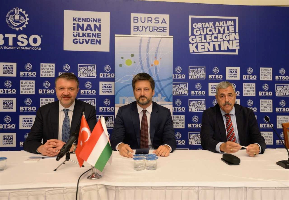 Bursa'da "Türkiye-Macaristan İş Forumu ve İkili İş Görüşmeleri" yapıldı